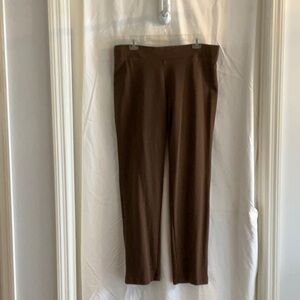 Purejill size M, brown slip on pants